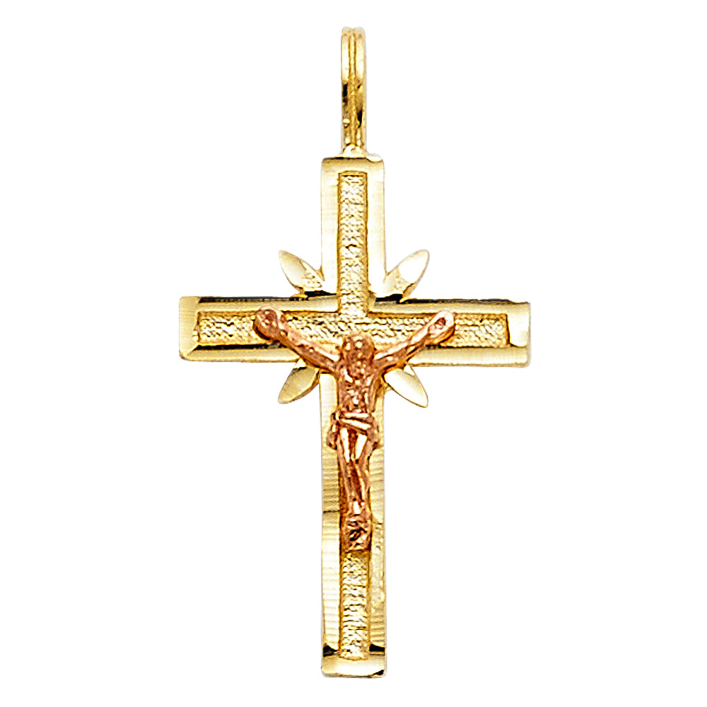 Crucifix Pendants - 14K GOLD - PT1024