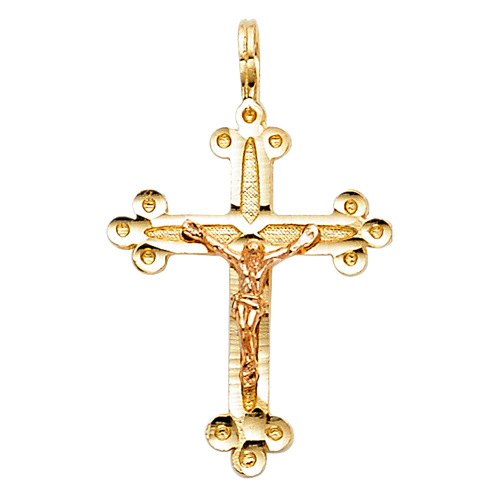 Crucifix Pendants - 14K GOLD - PT1026