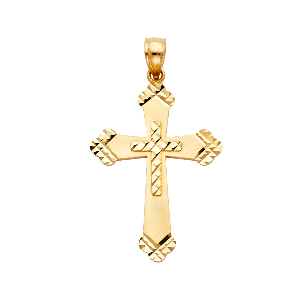 Cross Pendants - 14K GOLD - PT1040