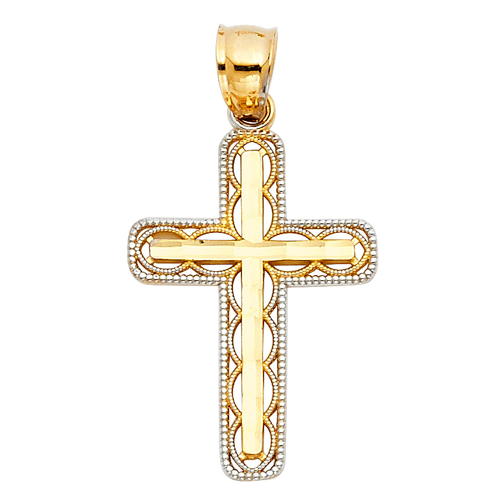 Cross Pendants - 14K GOLD - PT118