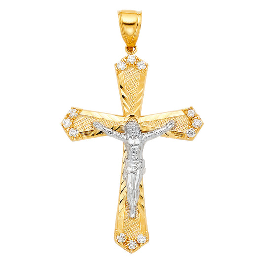 Crucifix Pendants - 14K GOLD - PT1217