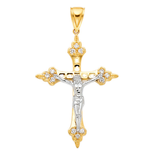Crucifix Pendants - 14K GOLD - PT1218