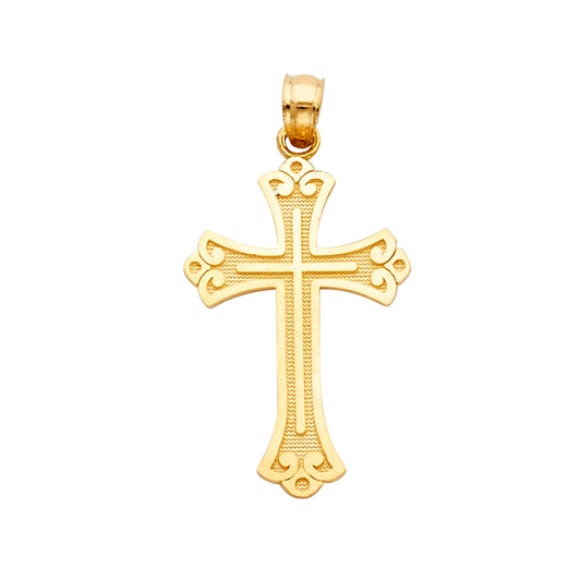 Cross Pendants - 14K GOLD - PT128