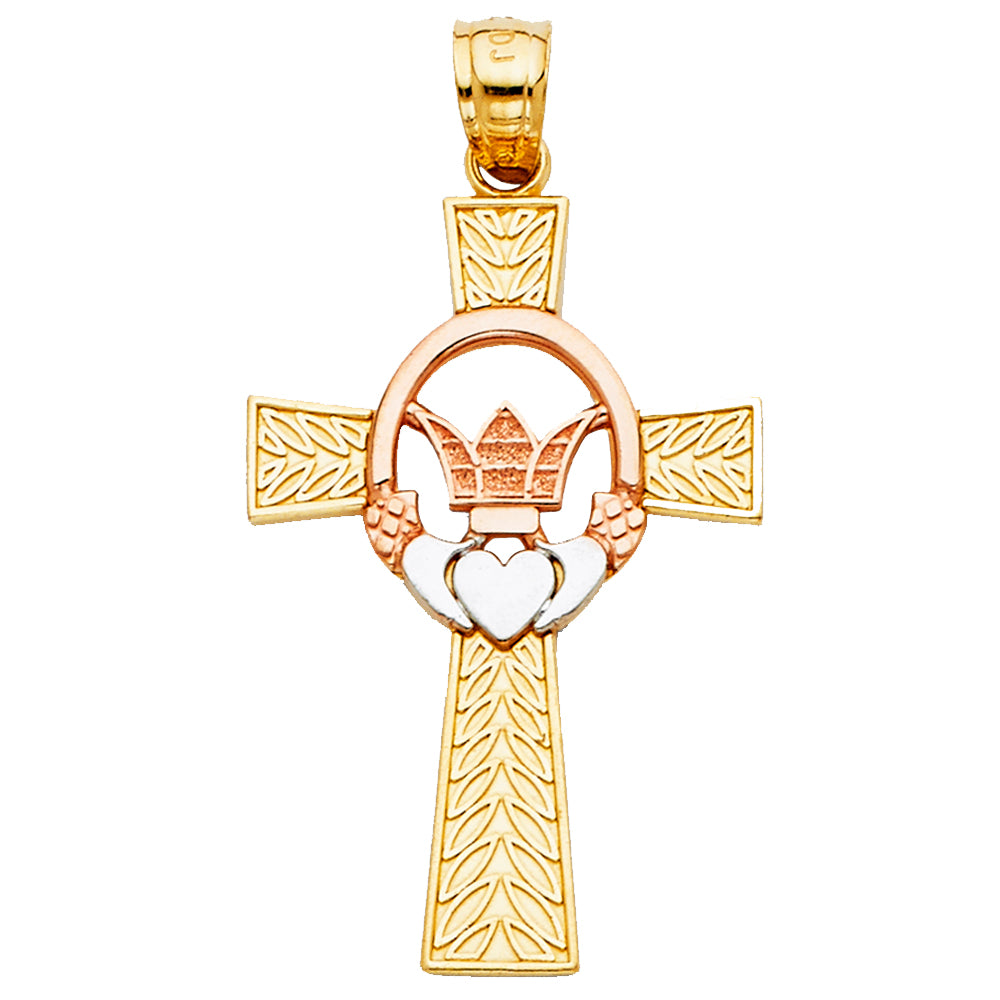 Cross Pendants - 14K GOLD - PT2124