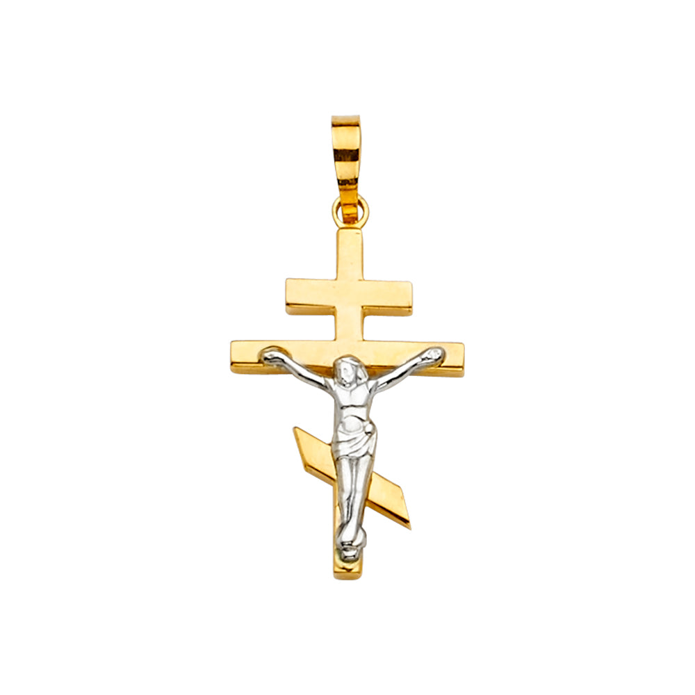 Crucifix Pendants - 14K GOLD - PT2160