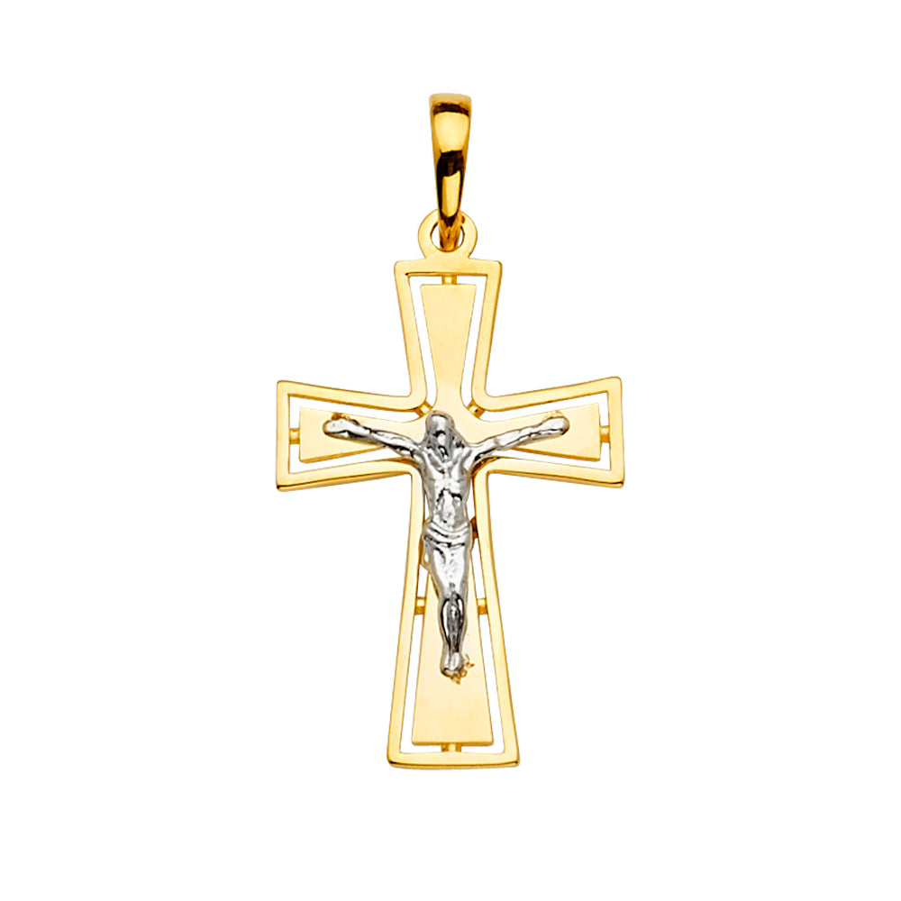 Crucifix Pendants - 14K GOLD - PT2166