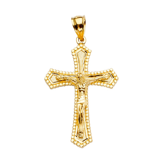 Fancy Crucifix Pendants - 14K GOLD - PT2182