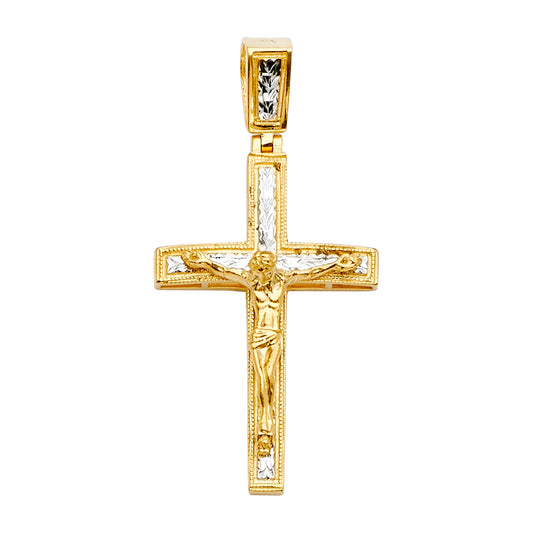 Fancy Crucifix Pendants - 14K GOLD - PT2184