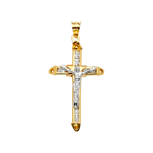 Fancy Crucifix Pendants - 14K GOLD - PT2196