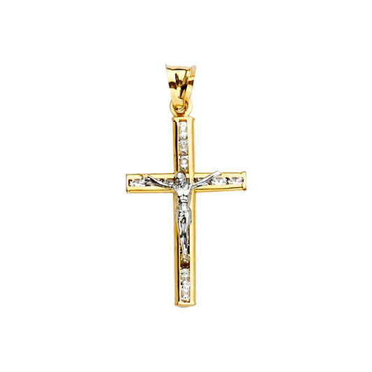 Fancy Crucifix Pendants - 14K GOLD - PT2198