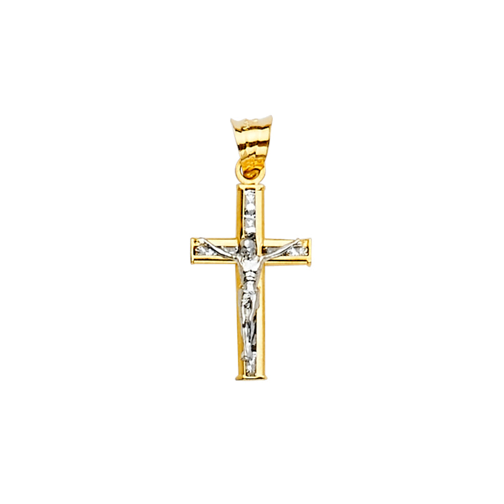 Fancy Crucifix Pendants - 14K GOLD - PT2199