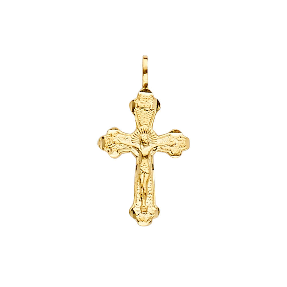 Fancy Crucifix Pendants - 14K GOLD - PT2200