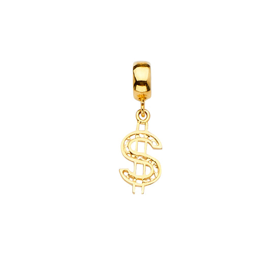 Hanging Pendants for Mix & Match Bracelets - 14K GOLD - PT2455