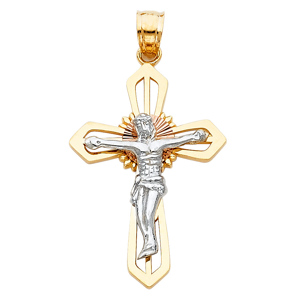 Crucifix Pendants - 14K GOLD - PT26