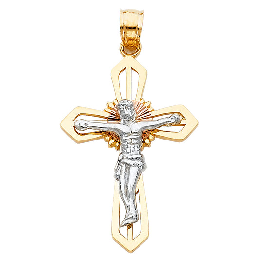 Crucifix Pendants - 14K GOLD - PT26
