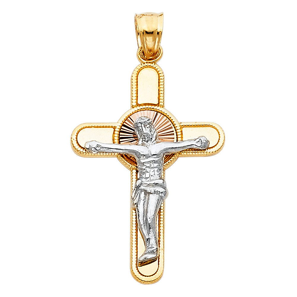 Crucifix Pendants - 14K GOLD - PT27
