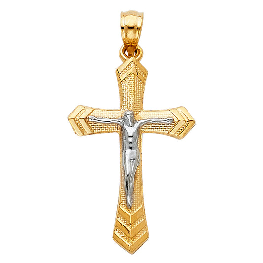 Crucifix Pendants - 14K GOLD - PT38