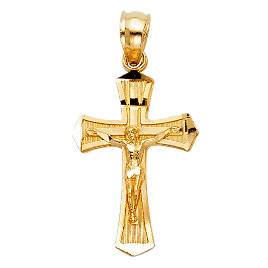 Crucifix Pendants - 14K GOLD - PT42