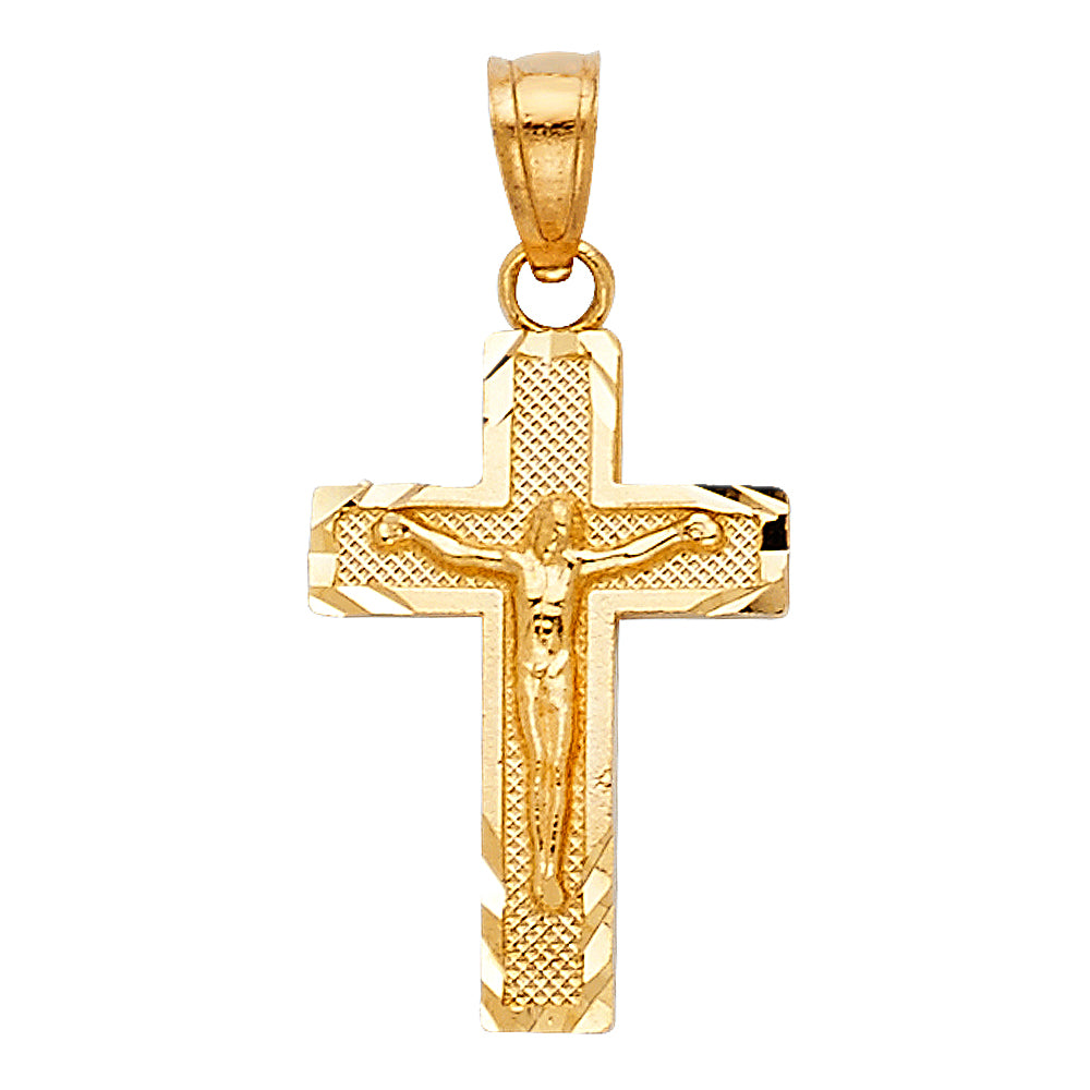Crucifix Pendants - 14K GOLD - PT43