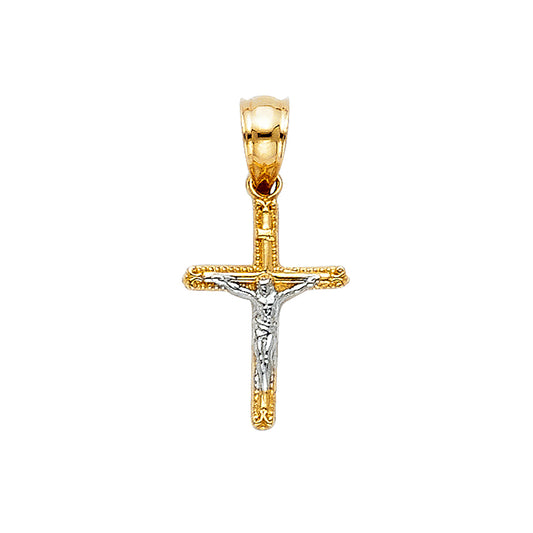 Crucifix Pendants - 14K GOLD - PT48