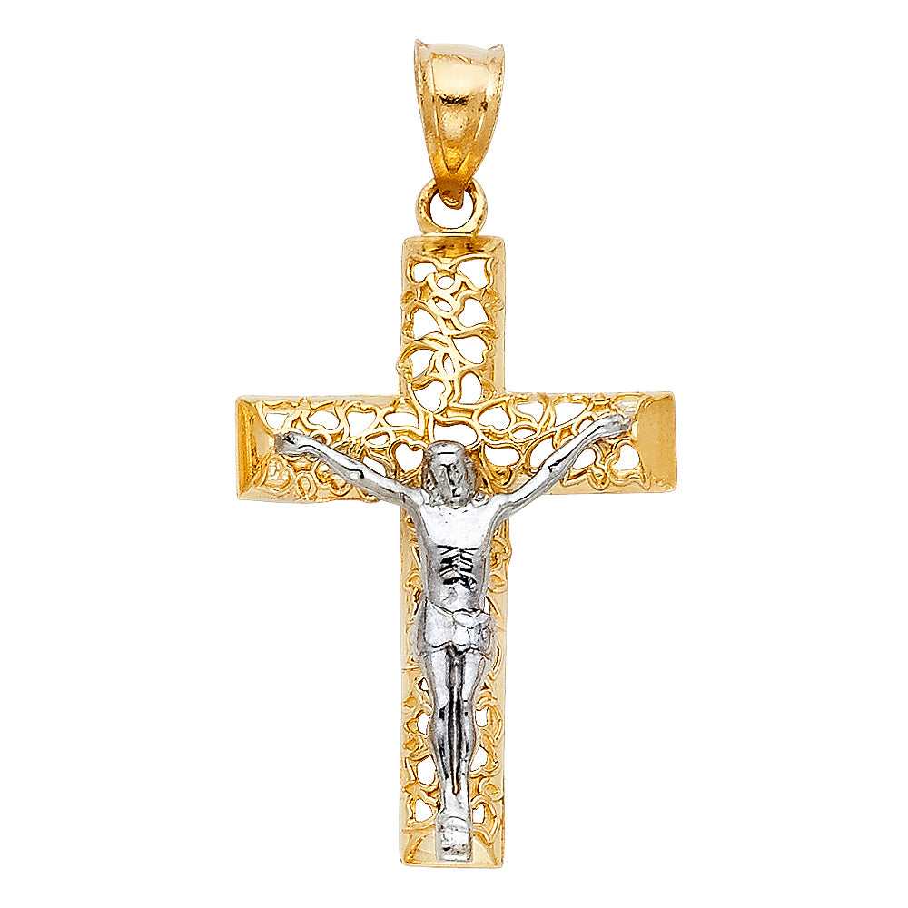 Crucifix Pendants - 14K GOLD - PT54