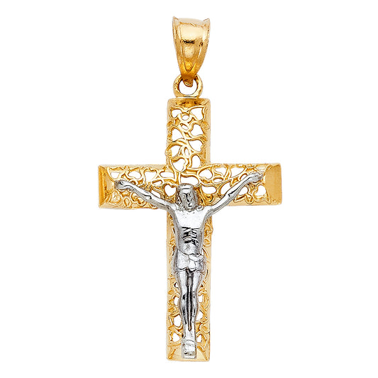 Crucifix Pendants - 14K GOLD - PT54