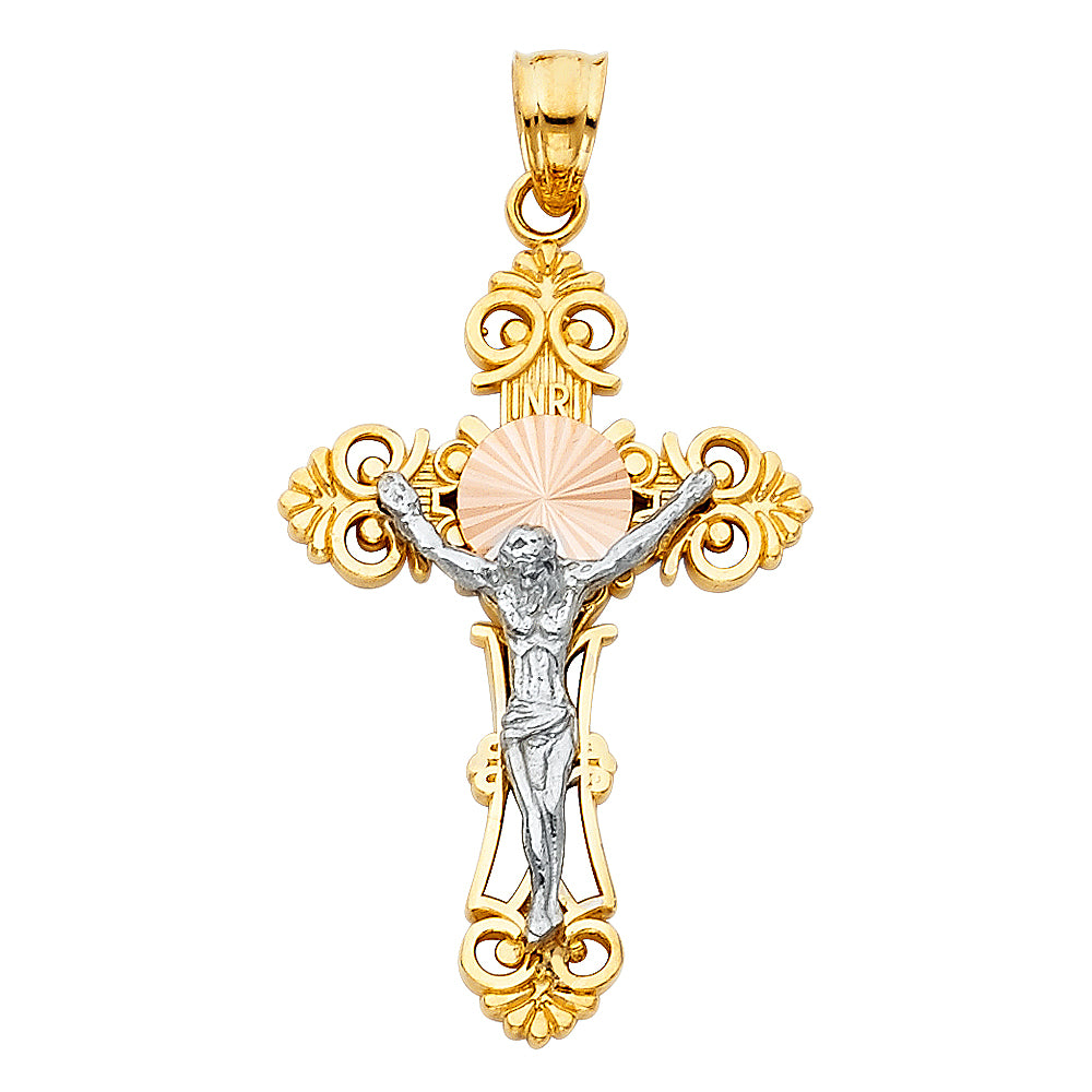 Crucifix Pendants - 14K GOLD - PT61