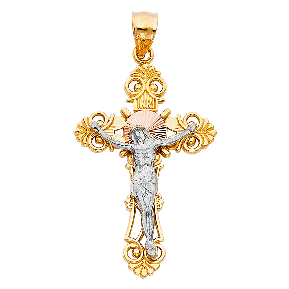 Crucifix Pendants - 14K GOLD - PT62