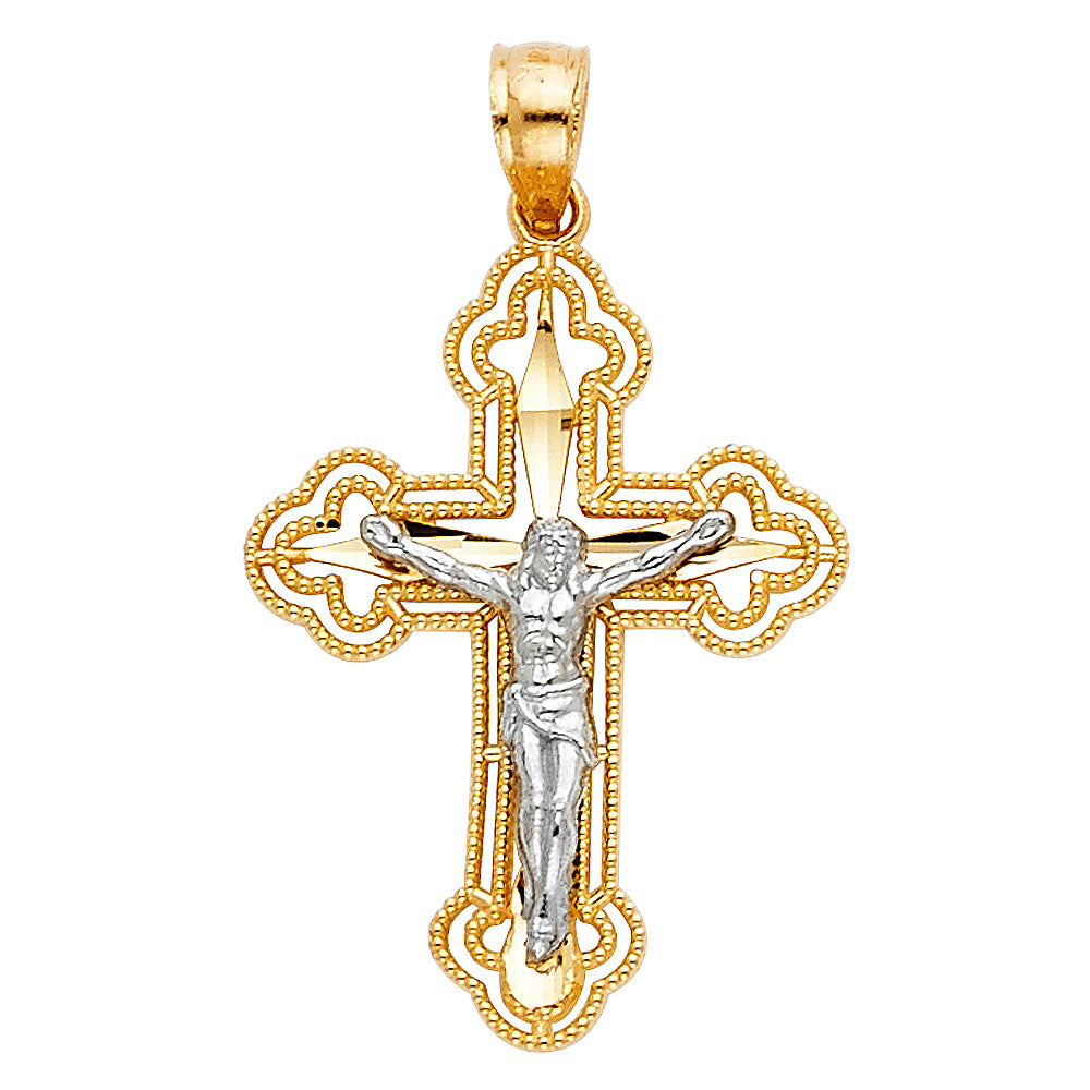 Crucifix Pendants - 14K GOLD - PT63