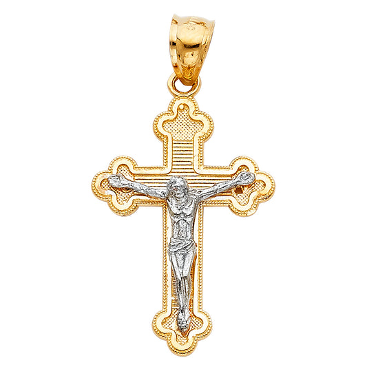 Crucifix Pendants - 14K GOLD - PT64