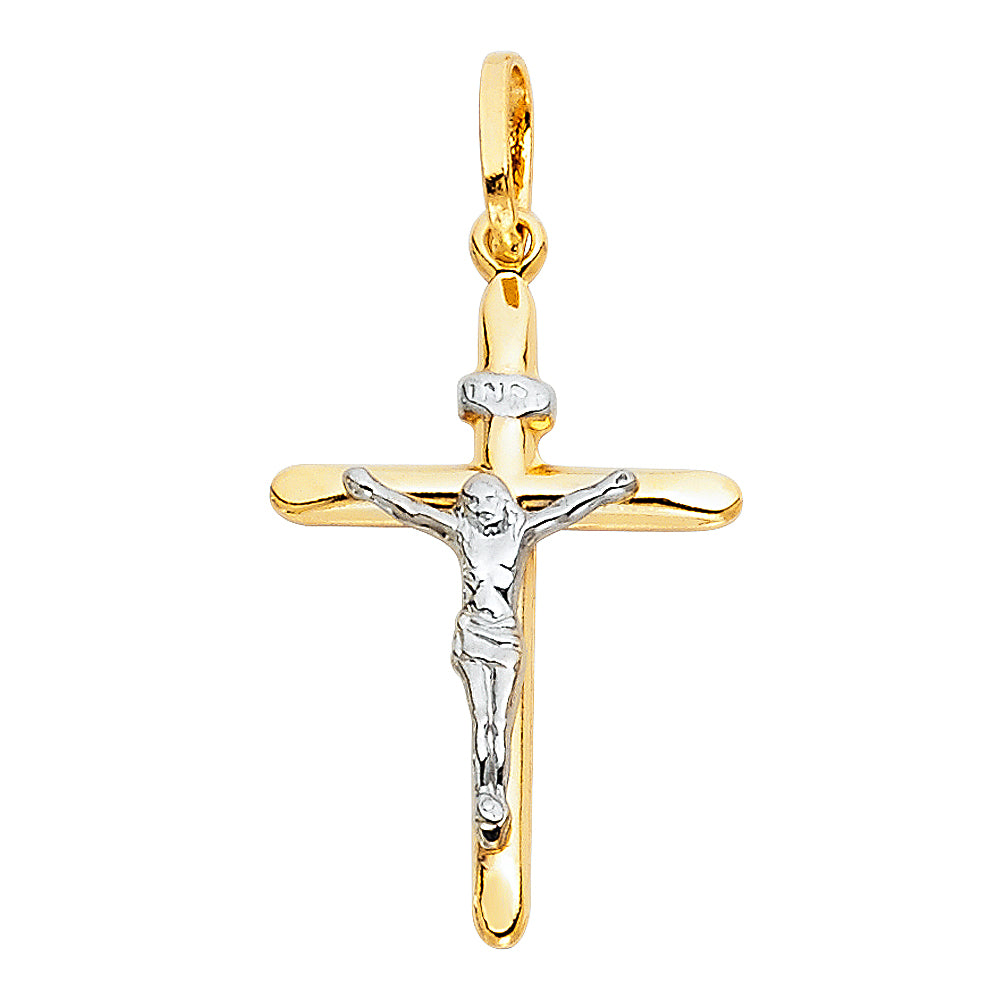 Crucifix Pendants - 14K GOLD - PT7