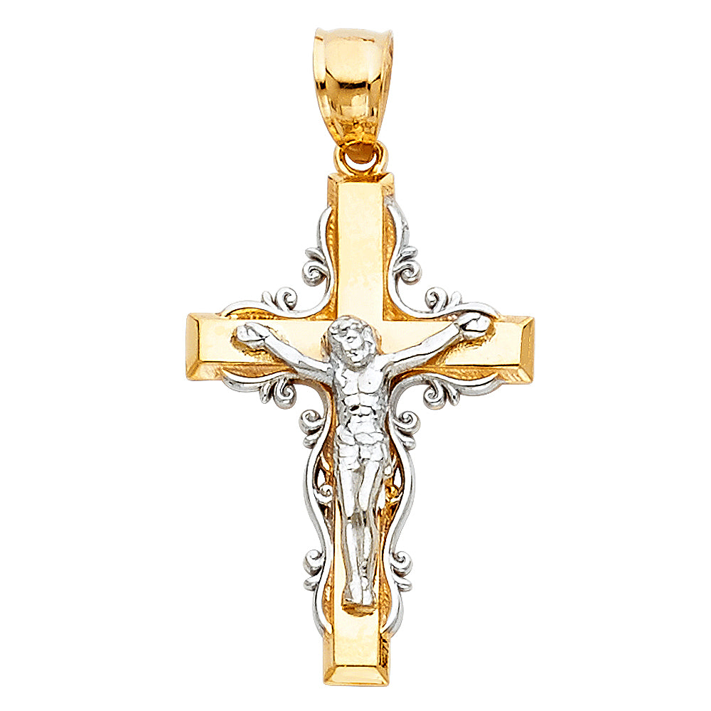 Crucifix Pendants - 14K GOLD - PT72