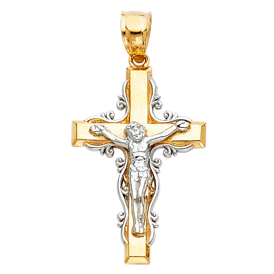 Crucifix Pendants - 14K GOLD - PT72