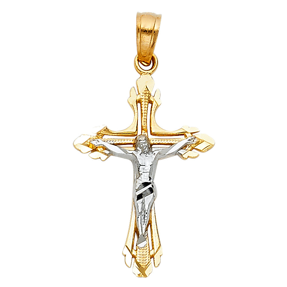 Crucifix Pendants - 14K GOLD - PT75
