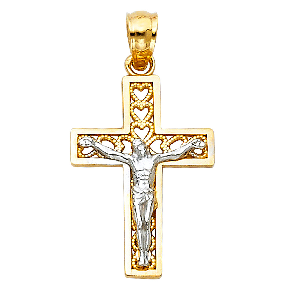 Crucifix Pendants - 14K GOLD - PT78