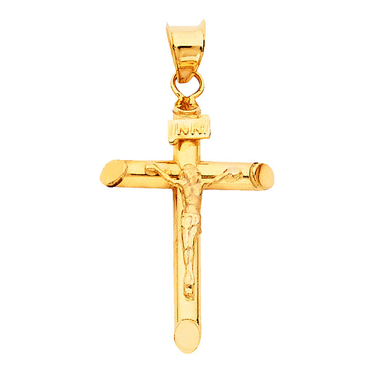 Crucifix Pendants - 14K GOLD - PT840