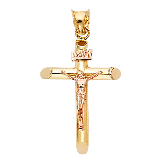 Crucifix Pendants - 14K GOLD - PT849