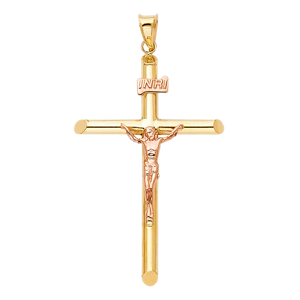 Crucifix Pendants - 14K GOLD - PT851
