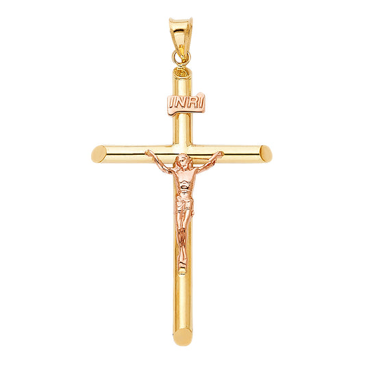 Crucifix Pendants - 14K GOLD - PT852