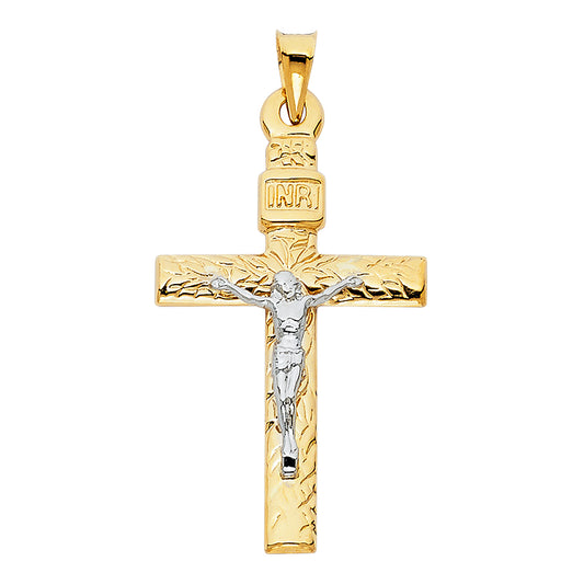 Crucifix Pendants - 14K GOLD - PT857