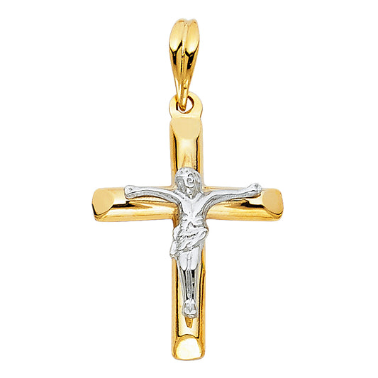 Crucifix Pendants - 14K GOLD - PT858