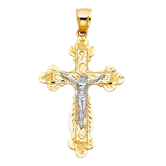 Crucifix Pendants - 14K GOLD - PT862