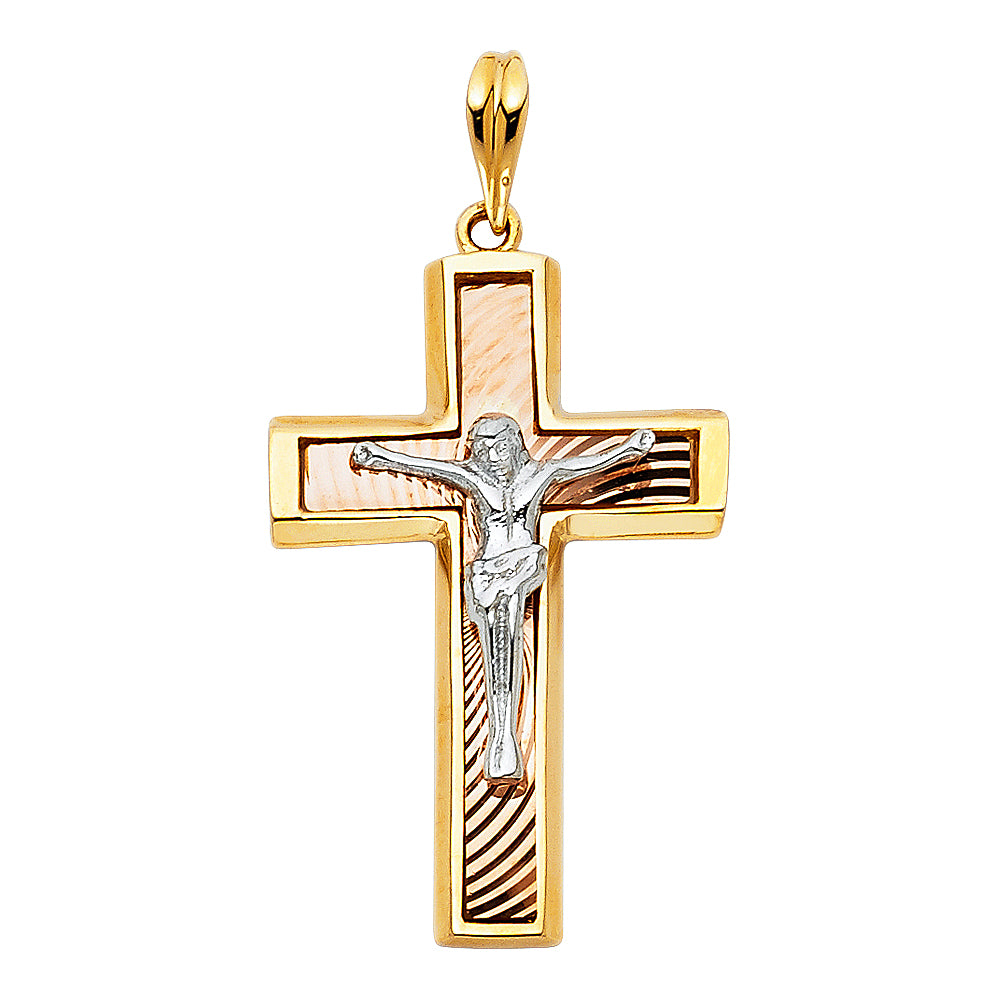 Crucifix Pendants - 14K GOLD - PT864