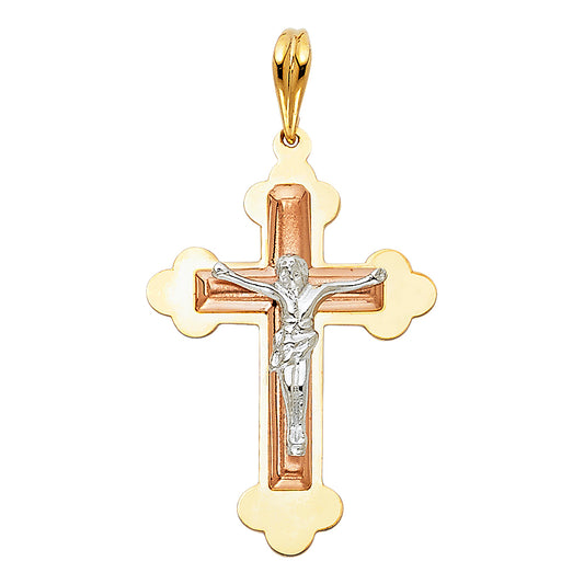 Crucifix Pendants - 14K GOLD - PT869