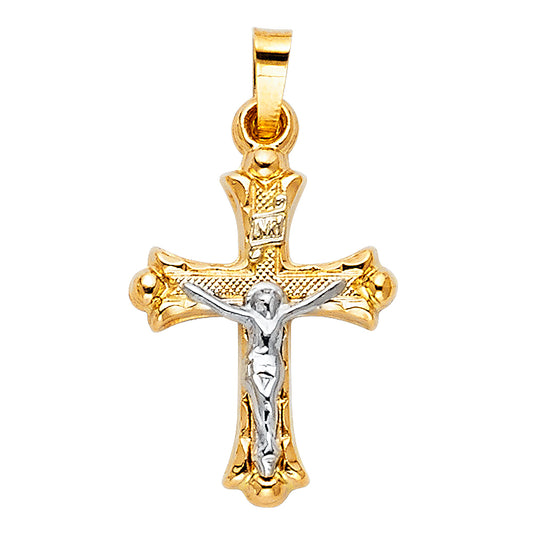 Crucifix Pendants - 14K GOLD - PT874
