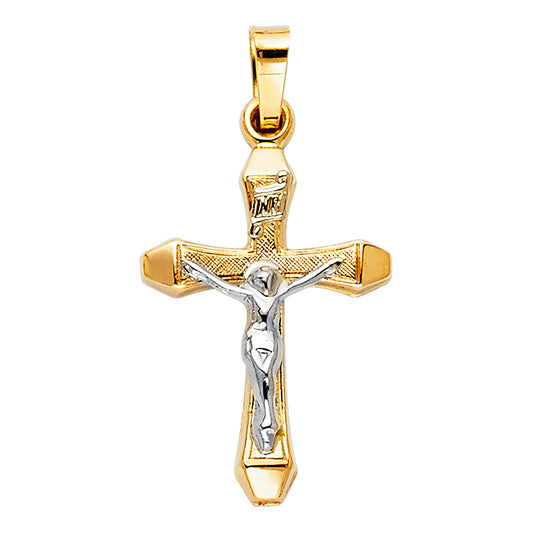 Crucifix Pendants - 14K GOLD - PT875