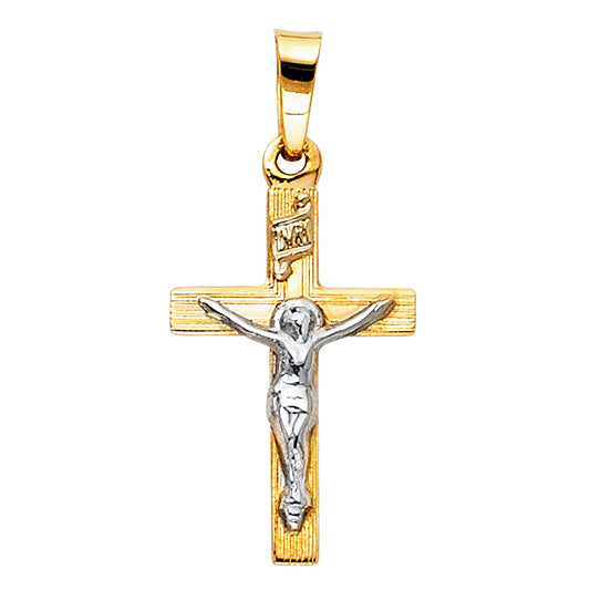 Crucifix Pendants - 14K GOLD - PT876
