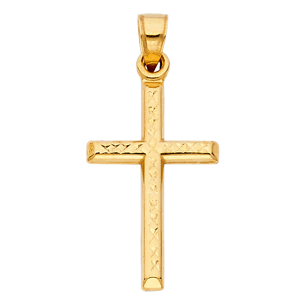 Cross Pendants - 14K GOLD - PT879