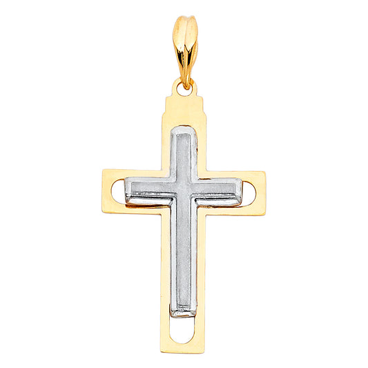 Cross Pendants - 14K GOLD - PT905