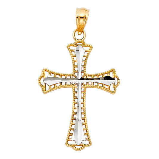 Cross Pendants - 14K GOLD - PT919